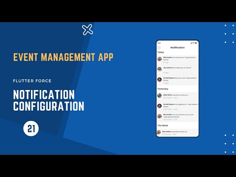 Notification Configuration || Event Management App Flutter