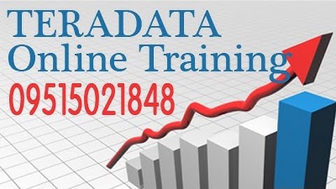 Teradata training classes Online