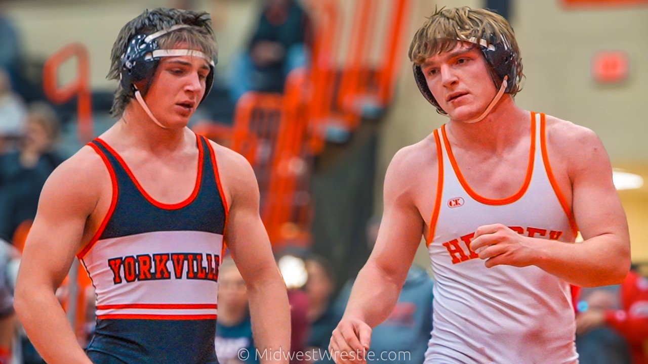 190 – Anthony Cambria {G} of Arlington Heights Hersey IL vs. Luke Chrisse {R} of Yorkville IL