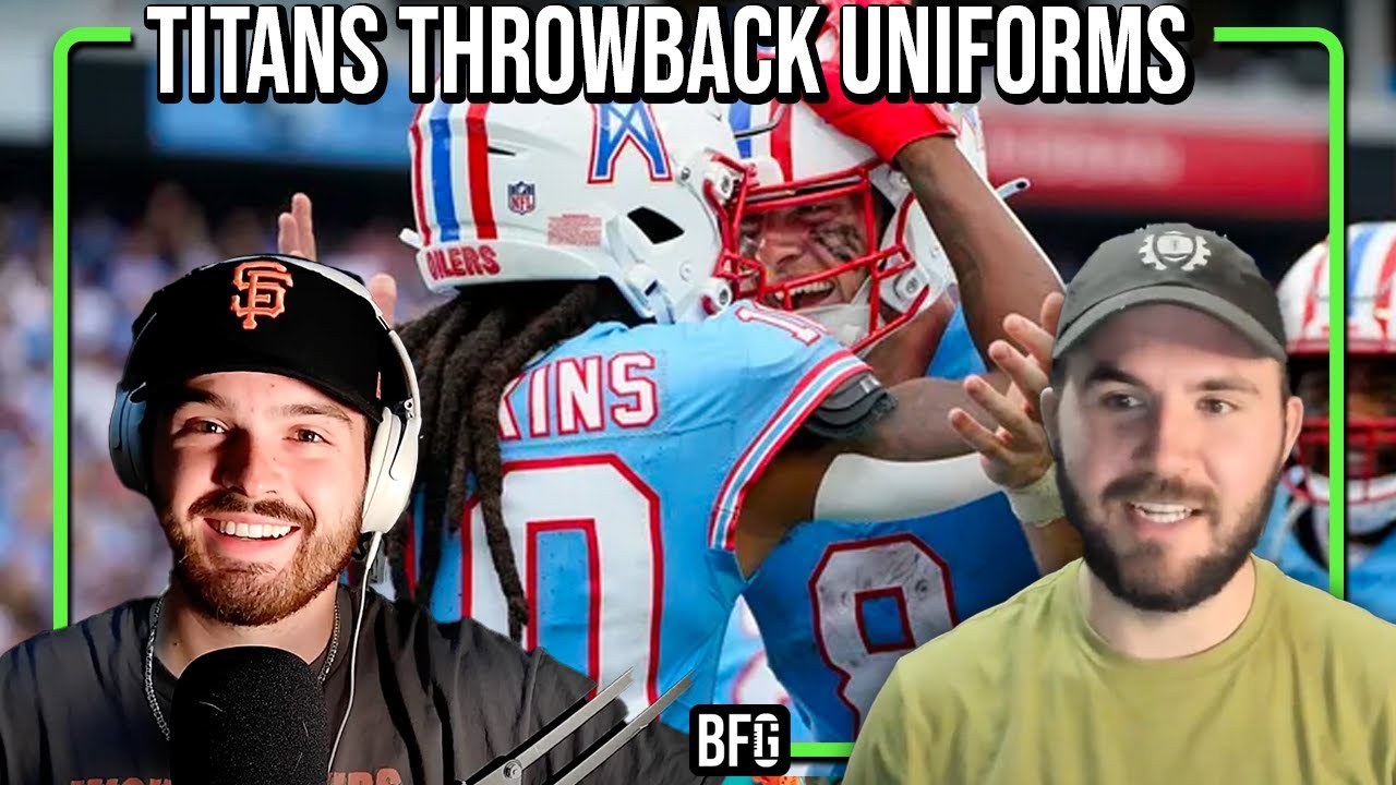 Titans Throwback Uniforms