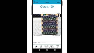 Basic counting demo of the CountPipes app for Android (2016-04-22) screenshot 3