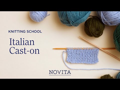 NOVITA KNITTING SCHOOL: Italian Cast-on