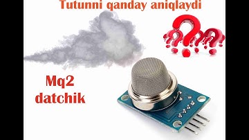 MQ2 tutun (gaz) datchikni ishlatish