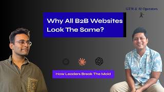 Why Every B2B Brand Looks the Same. How Claude & Sarvam AI Broke the Mold | GTM & AI Operators Show