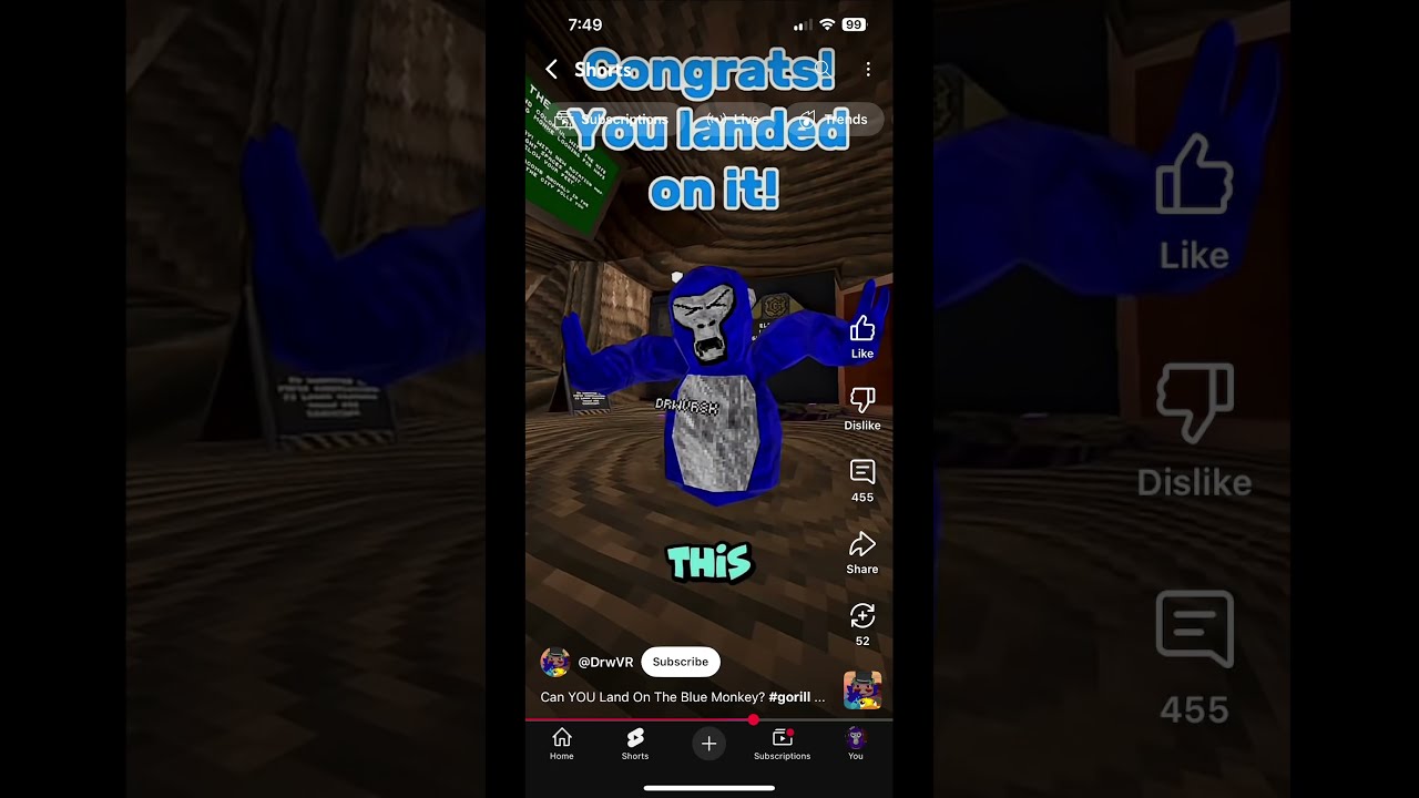 I Landed On It