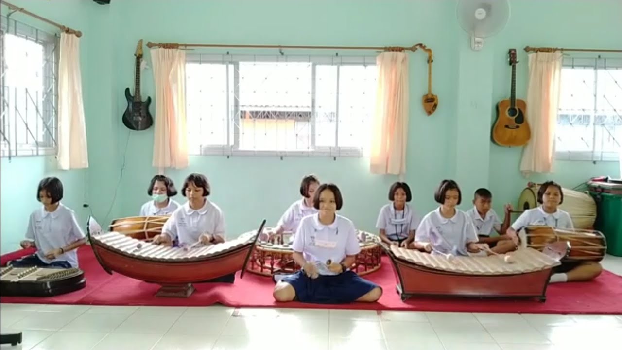 สอบเพลงลาวจ้อย โรงเรียนบ้านลำทับ