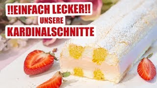 KARDINALSCHNITTE  REZEPT!  KARDINALSCHNITTE richtig backen