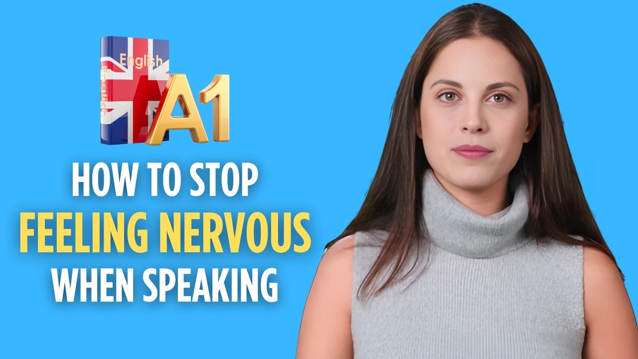 A1 English Listening Practice | How to Stop Feeling Nervous When ...