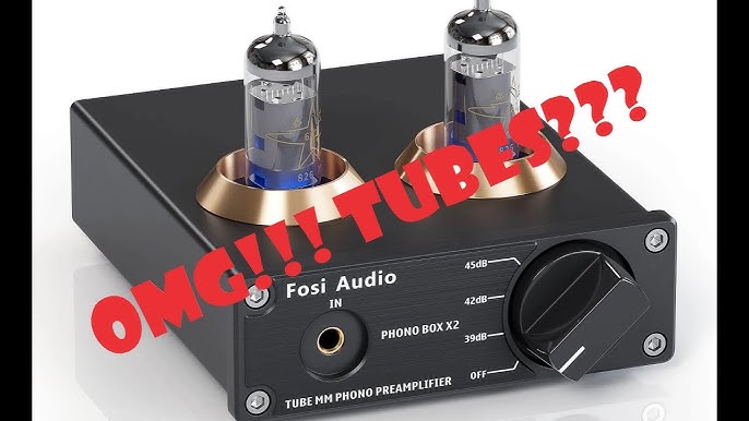 Box X2 Phono Preamp - HiFi MM Turntable Preamplifier – Fosi Audio