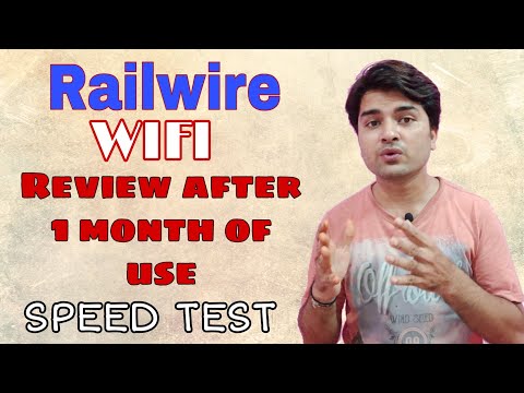 Railwire Fiber Connection Review ! Speed Test !