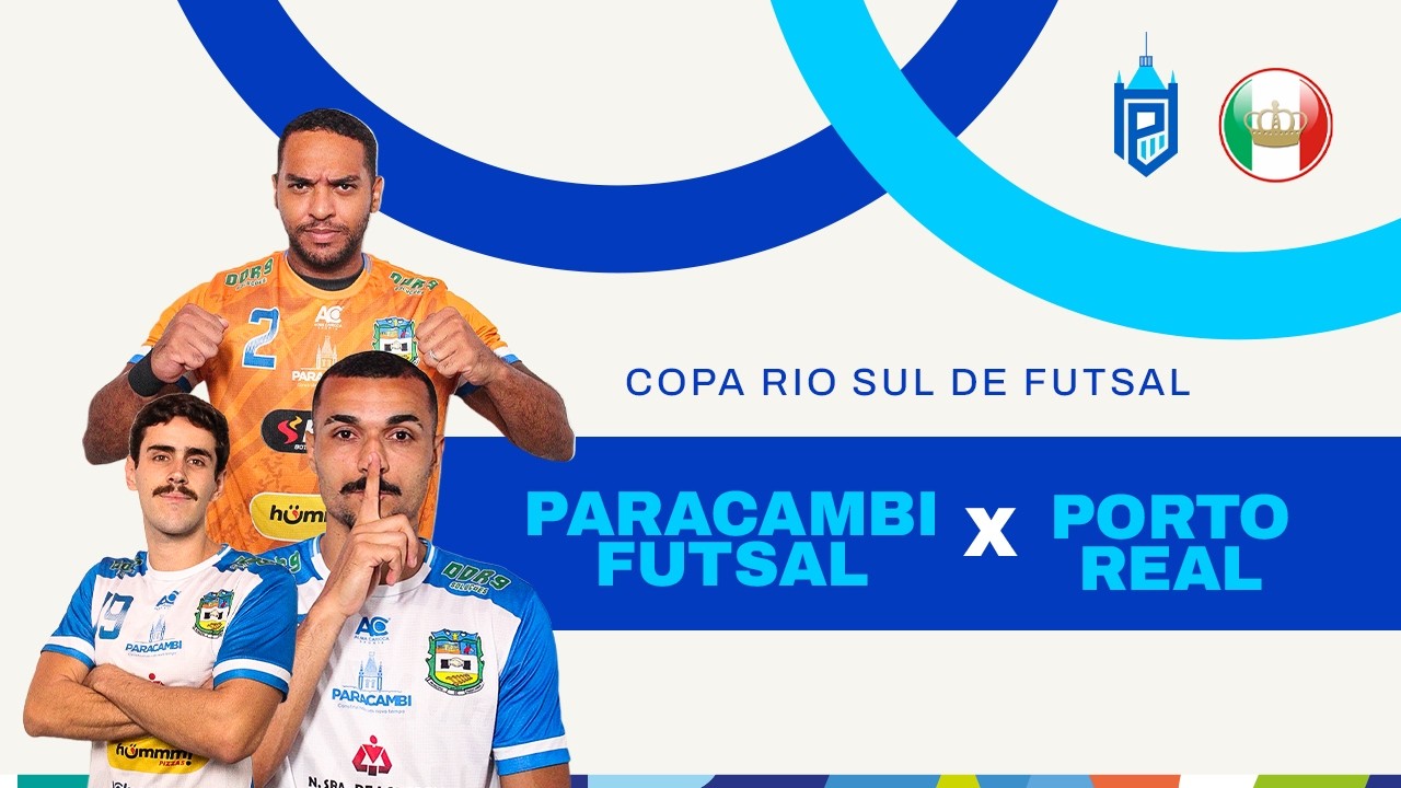 Copa Rio Sul de Futsal 2026 - Paracambi x Porto Real - Grupo A -  1ª Rodada