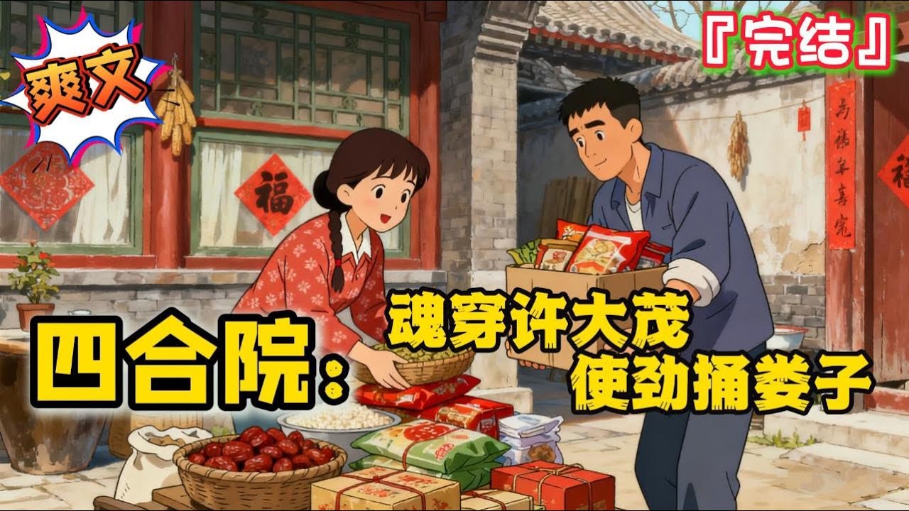 完结《四合院：魂穿许大茂，使劲捅娄子》许松茂穿越四合院的许大茂，逆改人生，专捅娄子，用其人之道，还治其人之身。收服傻柱，暴打易中海… #爽文 #小说 #年代 #四合院 #穿越 #完结文 #一口气看完