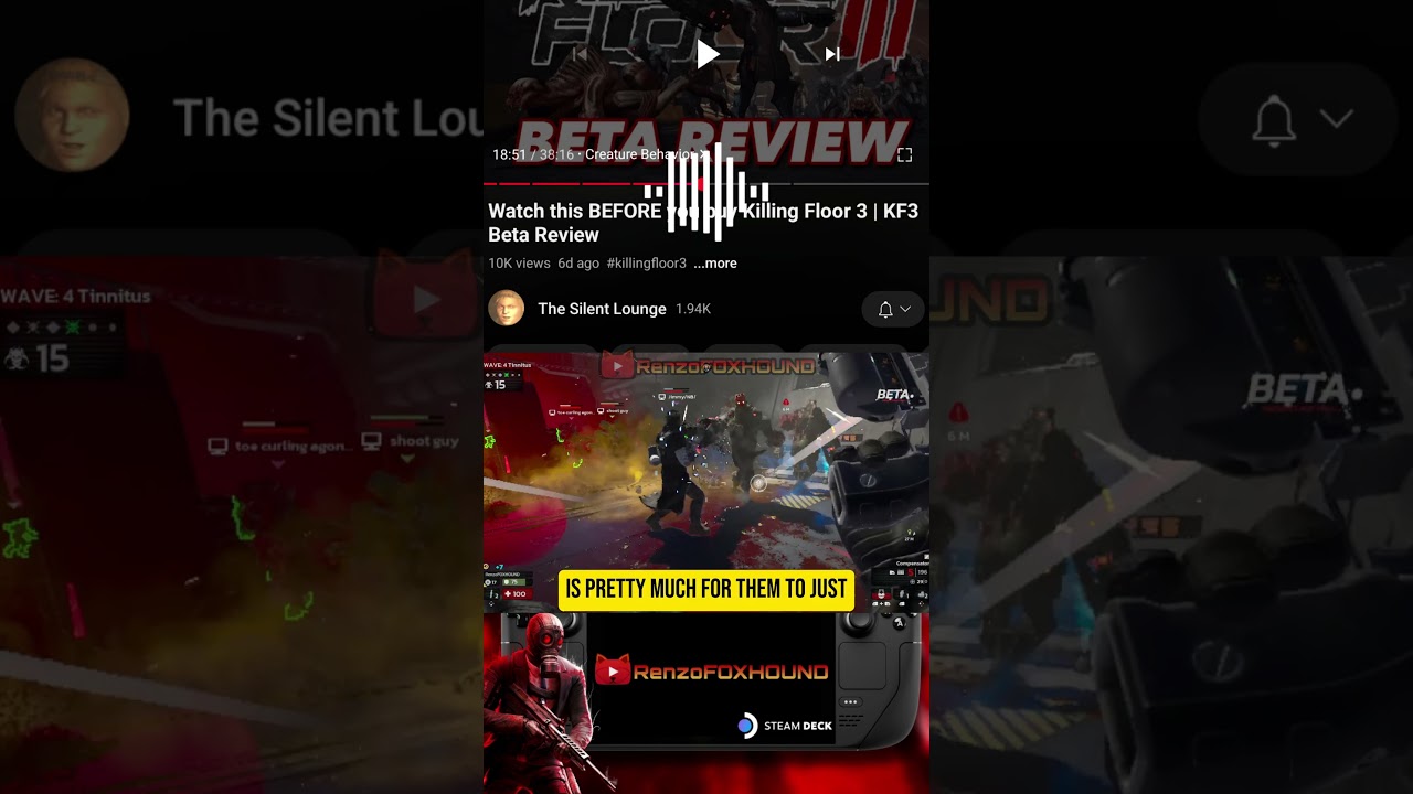 KF3's A.I during BETA (& now)