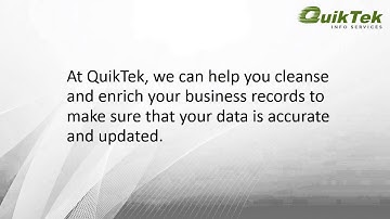 Data Enrichment Services