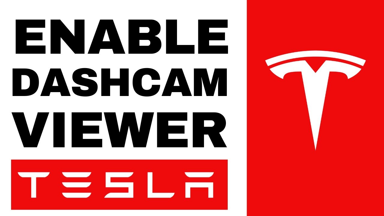 How to Enable Tesla Model 3 Dashcam Viewer - 2024 - YouTube