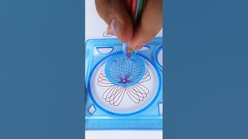 The Spirograph I enjoyed in my childhood #2024 #shorts #spirograph #ruler #viral