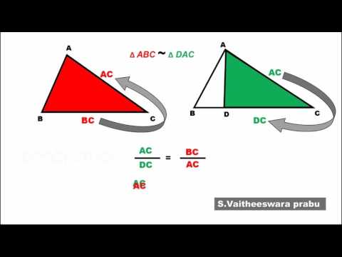SSLC MATHS Geometry Pythagoras theorem - Baudhayan theorem