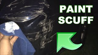 How to remove paint scuffs on your car (Paint Transfer)