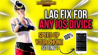 How to lag fix and Framdrop in pubg Mobile iOS ✅    iPhone 6,6s,7,7plus,8,8plus ?| speed up your?