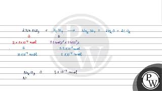 A solution contains Na2CO3 and NaHCO3. 10 ml of the solution requires 2.5 ml of 0.1 M H2SO4 for n...