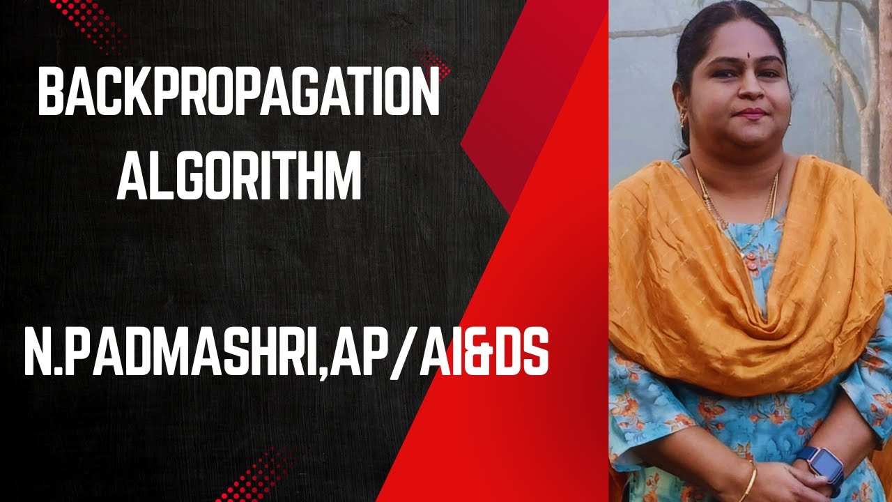Backpropagation Algorithm in Machine Learning |Machine Learning |SNS ...
