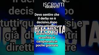 Inter      derby,opinioni