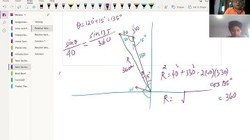 Vectors How to Find the Resultant Velocity of Airplane and Boat MCV4U - EDEXCEL - GCSE