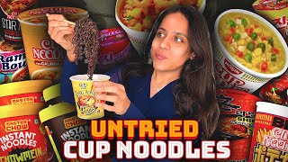 I Only Ate UNIQUE/UNTRIED Cup Noodles For 48 Hours To Find The BEST 😱😱