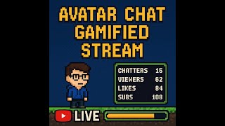 Avatar live chat gamified! - Live Coding Stream Tools: webrtc, react, nodejs, canvas, javascript