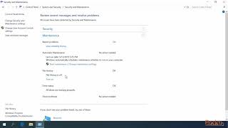 Windows 10 Administration: Using the Security and Maintenance Panel | packtpub.com