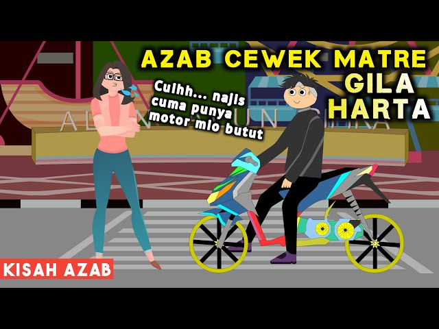 AZAB - CEWEK MATRE TERKENA KARMA DINIKAHI SUAMI TUKANG SELINGKUH LALU HIDUP GEMBEL! | SINETRON AZAB class=