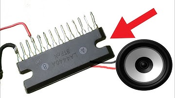 How to make LA 4440 super simple amplifier,powerful diy amplifier