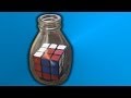 Impossible Rubik's Cube in a Bottle