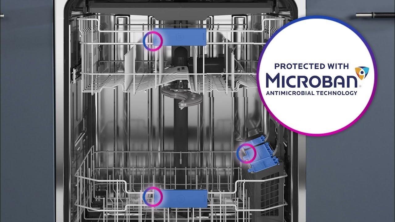 Introducing the GE Profile UltraFresh System™ Dishwasher with Microban