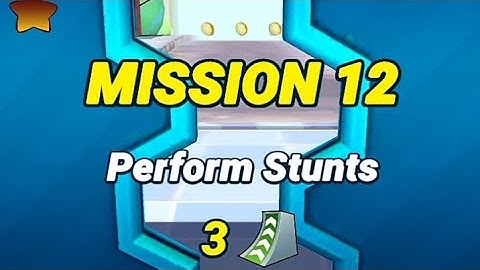 Om Nom Run #omnom #omg | Mission 12 Perform 3 Stunts