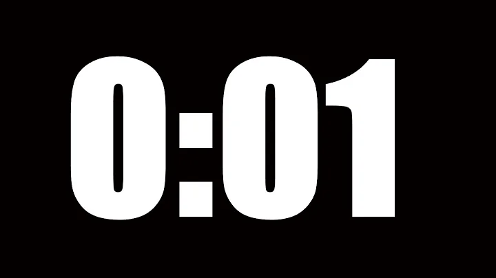 1 SECOND TIMER | LOUD ALARM  ⏰