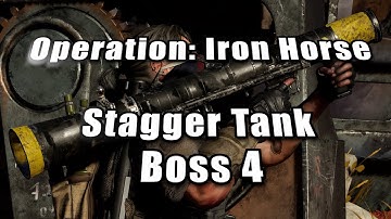 Division 2:  Iron Horse - Boss 4 Stagger Tank Walkthrough