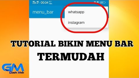 bikin menu icon bar di sketchware