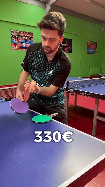 330€ Vs 20€ Ping Pong Colorful Racket 🏓 #teamjoola