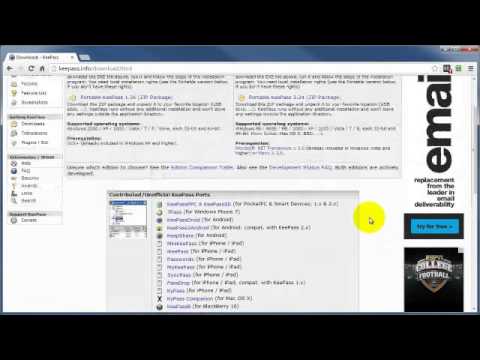 03 install keepass