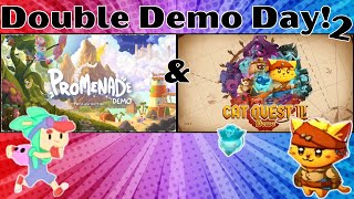 Let's Play More Demos! Promenade & Cat Quest III