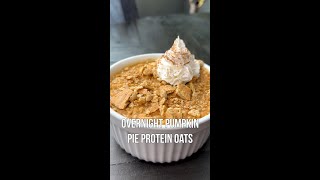 Anabolic Pumpkin Pie Protein Oats 🎃💪