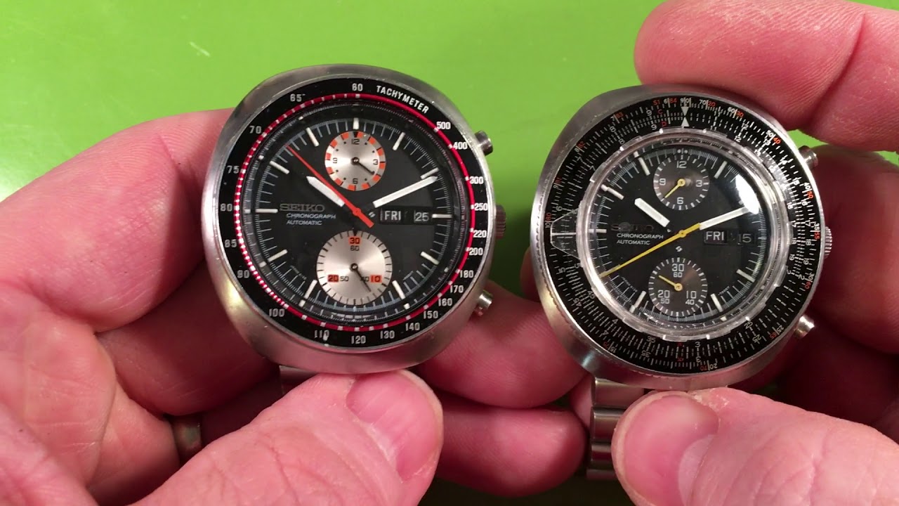 Yesterday's Watch Review, Today! The Seiko 6138-7000 Slide Rule - YouTube