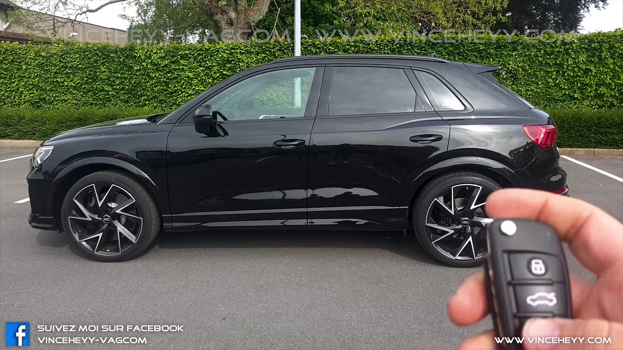 Audi Q3 (F3) CONFIRMATION LOCK & UNLOCK BIP ALARM YouTube