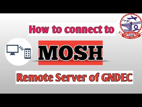 How to connect to MOSH Remote server on your mobile.