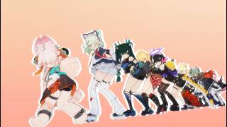 ZZZ SHORTIES BOUNCE【ゼンレスゾーンゼロ:ZZZ MMD/4K/60FPS】#zenlesszonezero #shorts #short