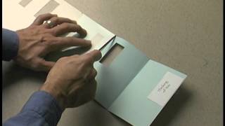 How to Make a Layered Window Card with an Archer's Window