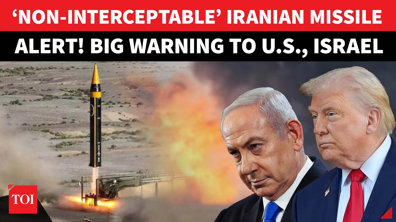 'UNSTOPPABLE HYPERSONIC THREAT': Iran Signals Missile Move That Could Shock Israel and US | Watch