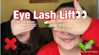 Getting an Eye Lash Lift!  PROS & CONS