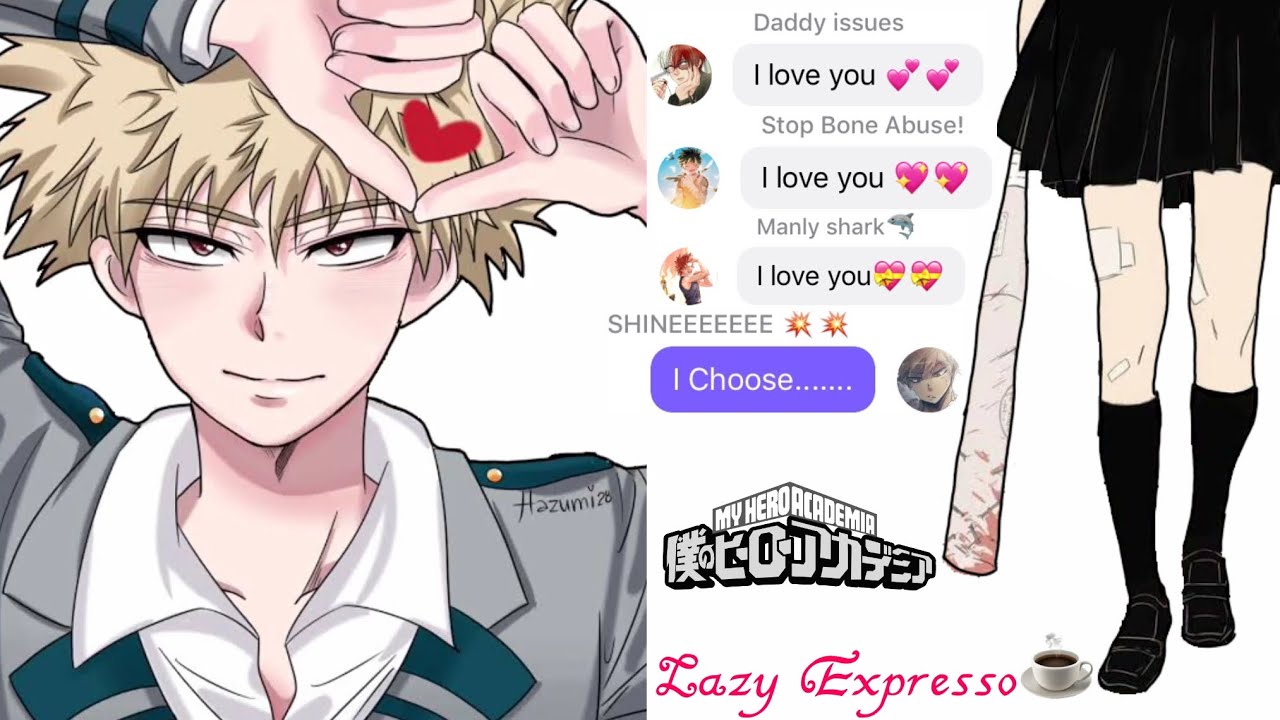||~Who Is Bakugou Going to choose?~||~mha/bnha lyric prank~||~Snowman by SIA~||~Lazy Expresso~||